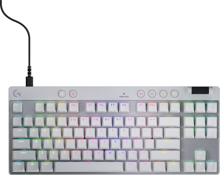 Logitech G Pro X TKL Rapid Gaming Toetsenbord Wit Qwerty Main Image