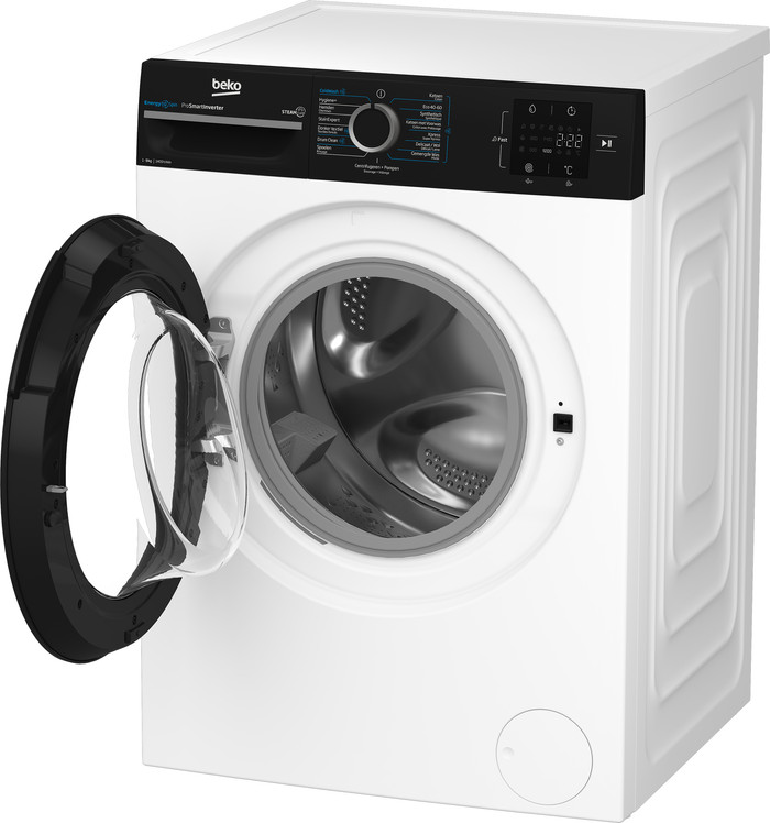 Beko BM3WFT3941B SteamCure binnenkant