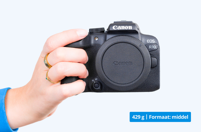 Canon EOS R10 + RF 50mm f/1.8 STM visual Coolblue 1