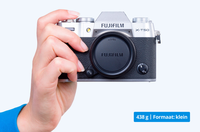 Fujifilm X-T50 Zwart + XF 16-50mm f/2.8-4.8 R LM WR visual Coolblue 1