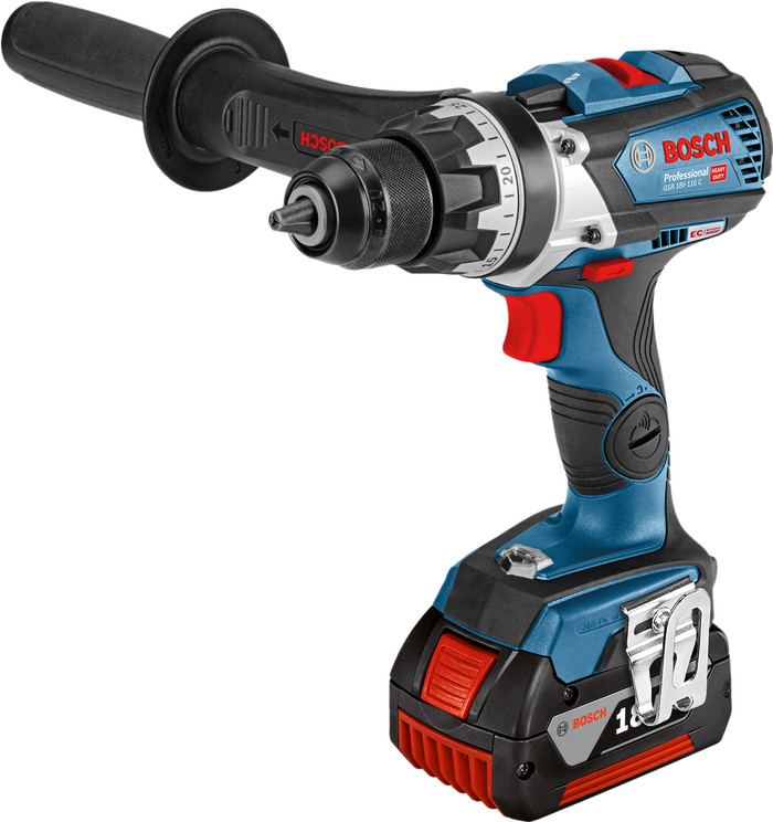 Bosch Professional GSR 18V-110 C (without battery) left side
