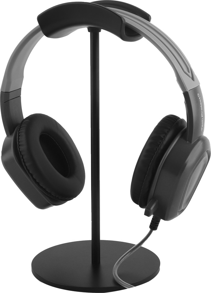 BlueBuilt Headset Standaard Metaal product in gebruik