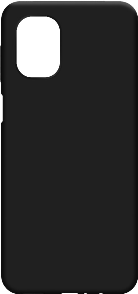 Just in Case Soft Design Motorola Moto G75 Back Cover Black back