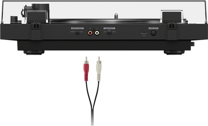 Sony PS-LX5BT Zwart achterkant