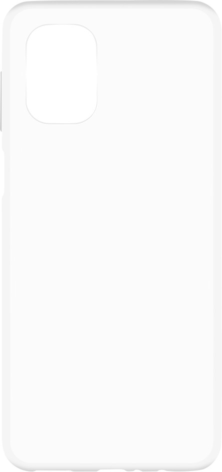 Just in Case Soft Design Motorola Moto G55 Back Cover Transparent back