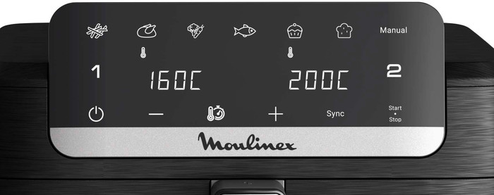 Moulinex Easy Fry Crispy Stack Dual EZ7528F0 detail