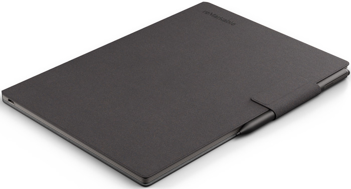 reMarkable Paper Pro met Book Case Basalt rechterkant
