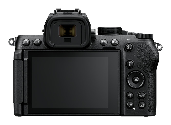 Nikon Z50 II + DX 16-50mm f/3.5-6.3 + Rucksack rückseite