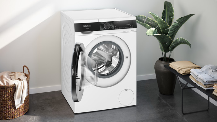 Siemens WG46G2Z8NL + Siemens WQ35G2D0NL product in use