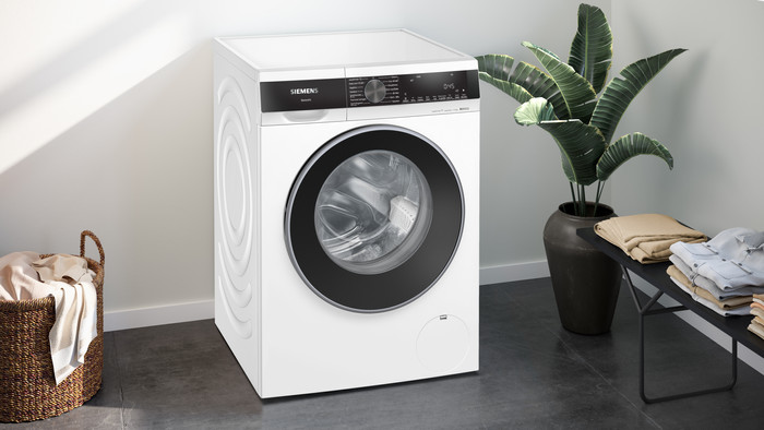 Siemens WG46G2Z8NL + Siemens WQ35G2D0NL product in use