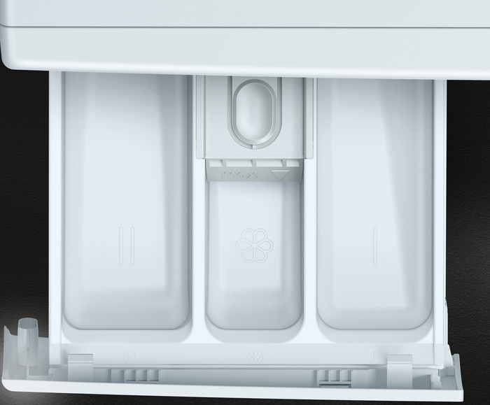 Siemens WG46G2Z8NL + Siemens WQ35G2D0NL detail