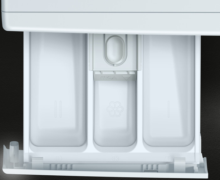 Siemens WG44G2ZMFG + Siemens WQ32G10MFG detail