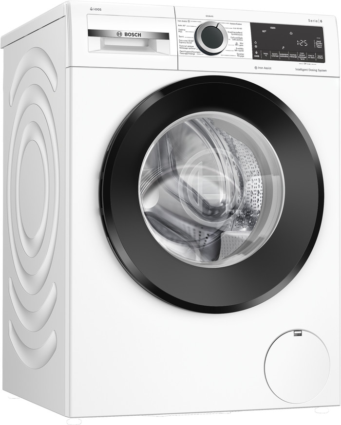 Bosch WGG246FCFG i-DOS + Bosch WQG245D1FG right side