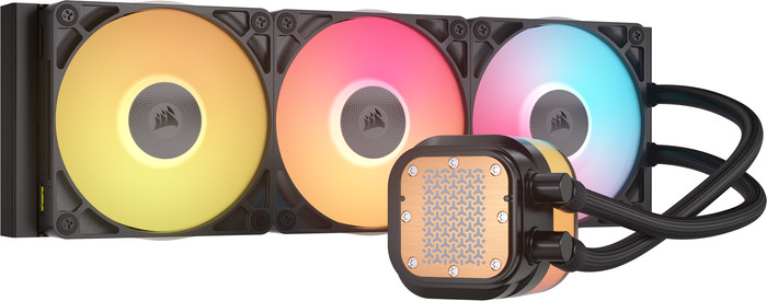 CORSAIR iCUE LINK TITAN 360 RX LCD AiO voorkant
