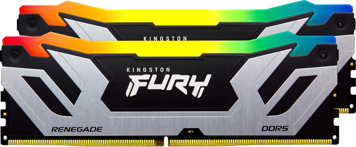 Kingston FURY Renegade RGB 48 Go (2 x 24 Go) DDR5 CUDIMM 8400 MT/s CL40 XMP Main Image