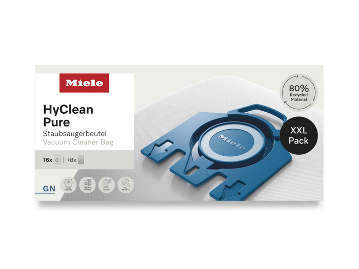 Miele Maxipack HyClean Pure 3D GN (16 units) packaging