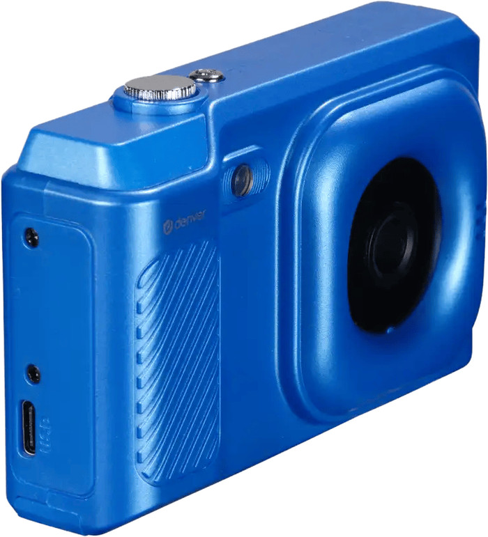 Denver DCA-4818 Kindercamera Blauw linkerkant
