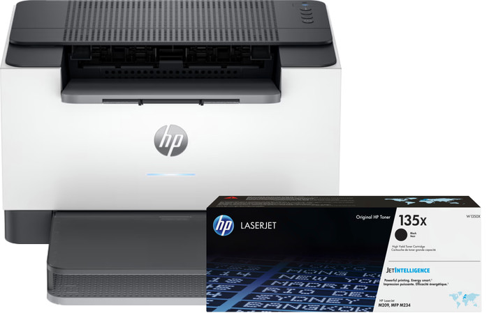 HP LaserJet M207dw + 1 extra zwarte XL toner Main Image