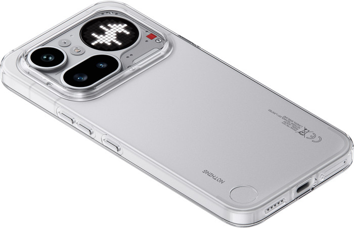 Nothing Phone (4a) Pro 256GB Zilver 5G onderkant