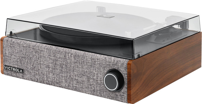 Victrola Eastwood LP Brown front