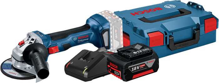 Bosch Professional GWS 18V-7 5,0 Ah GBA Accu Starterspakket Main Image