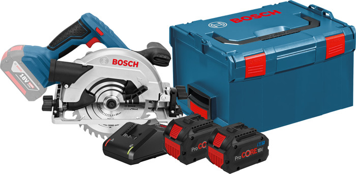 Bosch Professional GKS 18V-57 G 8Ah ProCORE Battery (2x) Starter Kit Main Image