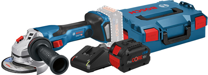 Bosch Professional GWS 18V-15 C 8.0Ah ProCORE Battery Starter Pack Main Image