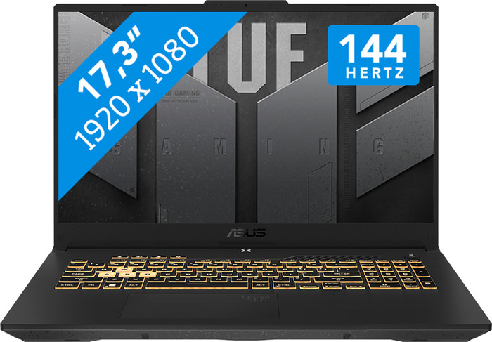ASUS TUF Gaming F17 FX707ZC4-HX111W Azerty Main Image