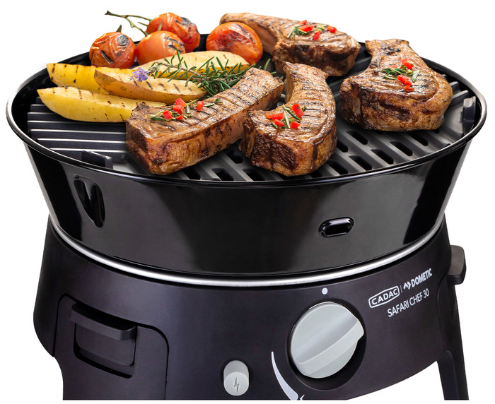Cadac Safari Chef 30 LP Deluxe 30mbar binnenkant