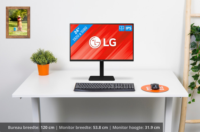 LG 24BA450-B visual Coolblue 1