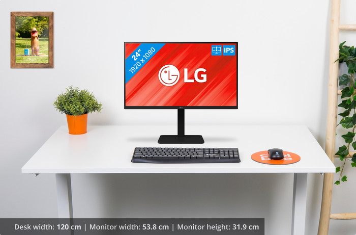 LG 24BA450-B visual Coolblue 1