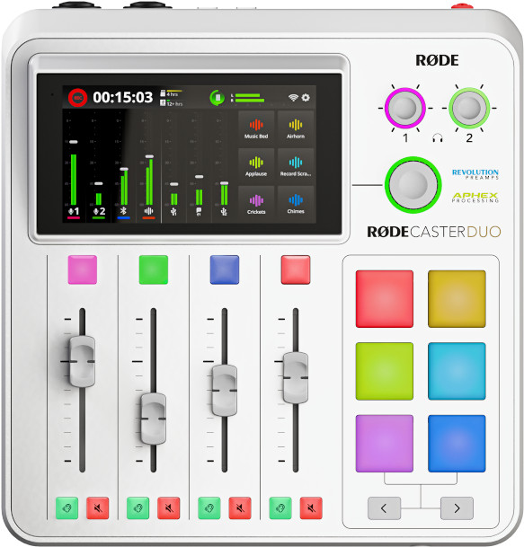 Rode Rodecaster Duo Blanc Main Image
