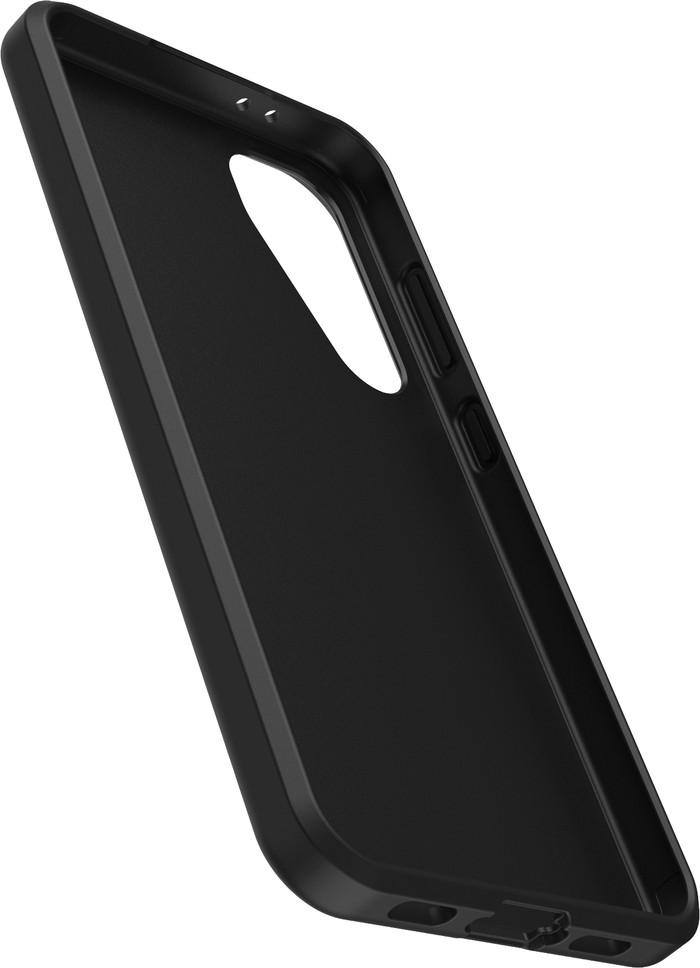 Otterbox React Samsung Galaxy S24 FE BackcCover Zwart linkerkant