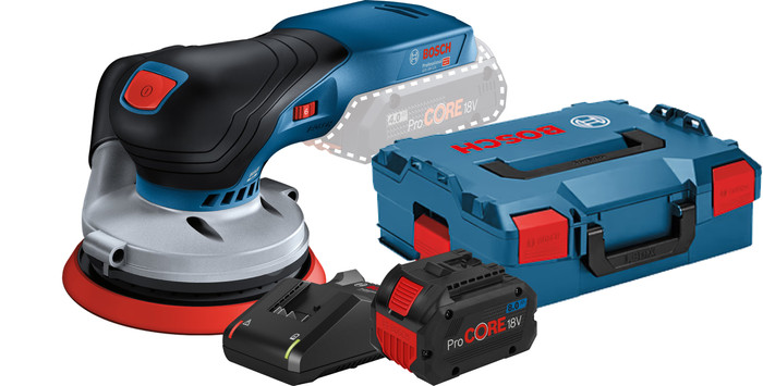 Bosch Professional GEX 18V-125 8,0 Ah ProCORE Accu Starterspakket Main Image