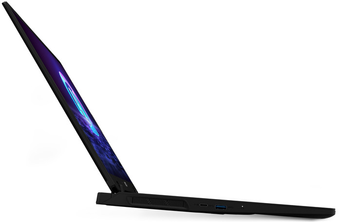MSI Pulse 17 AI C1VFKG-081NL linkerkant