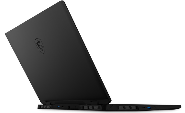 MSI Pulse 17 AI C1VFKG-081NL achterkant