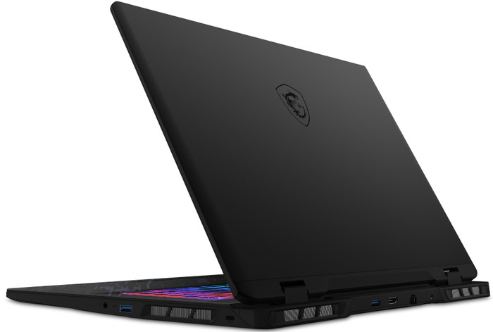 MSI Pulse 17 AI C1VFKG-081NL achterkant