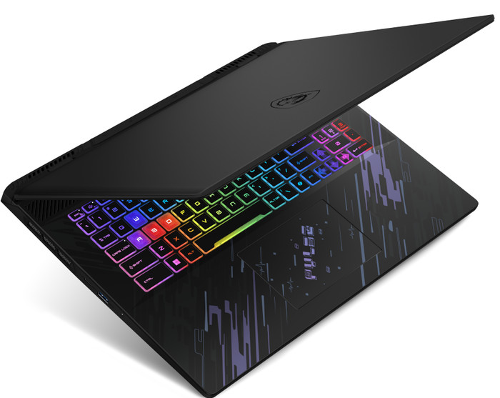 MSI Pulse 17 AI C1VFKG-081NL binnenkant