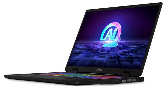MSI Pulse 17 AI C1VFKG-081NL rechterkant