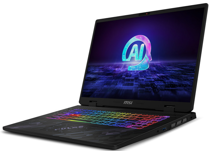 MSI Pulse 17 AI C1VFKG-081NL rechterkant