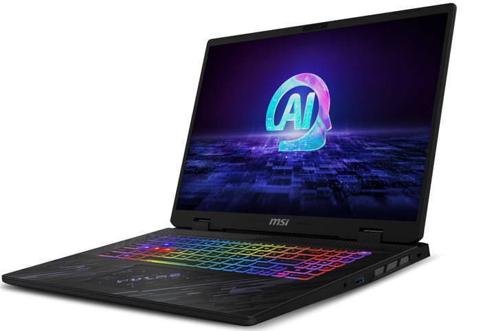 MSI Pulse 17 AI C1VFKG-081NL rechterkant