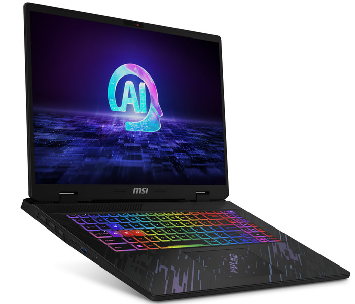 MSI Pulse 17 AI C1VFKG-081NL linkerkant