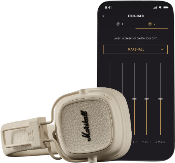 Marshall Major V Cream detail