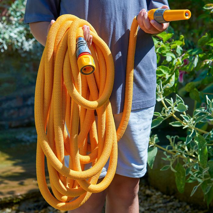 Hozelock Wonderhoze 15 Mètres avec Pistolet d'Arrosage produit à l'usage