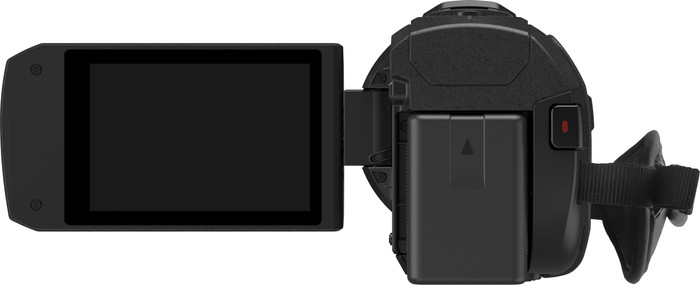 Panasonic HC-VX3E-K achterkant