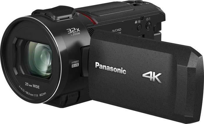 Panasonic HC-VX3E-K linkerkant