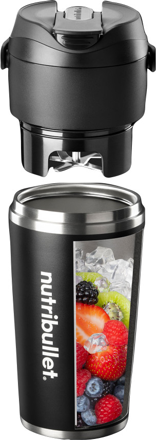 nutribullet Flip Stainless Steel Black voorkant