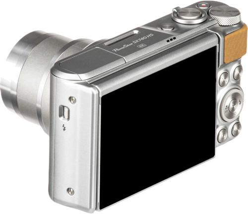 Canon PowerShot SX740HS Lite Silver back