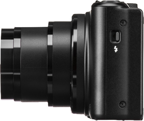 Canon PowerShot SX740HS Lite Travel Kit Zwart rechterkant