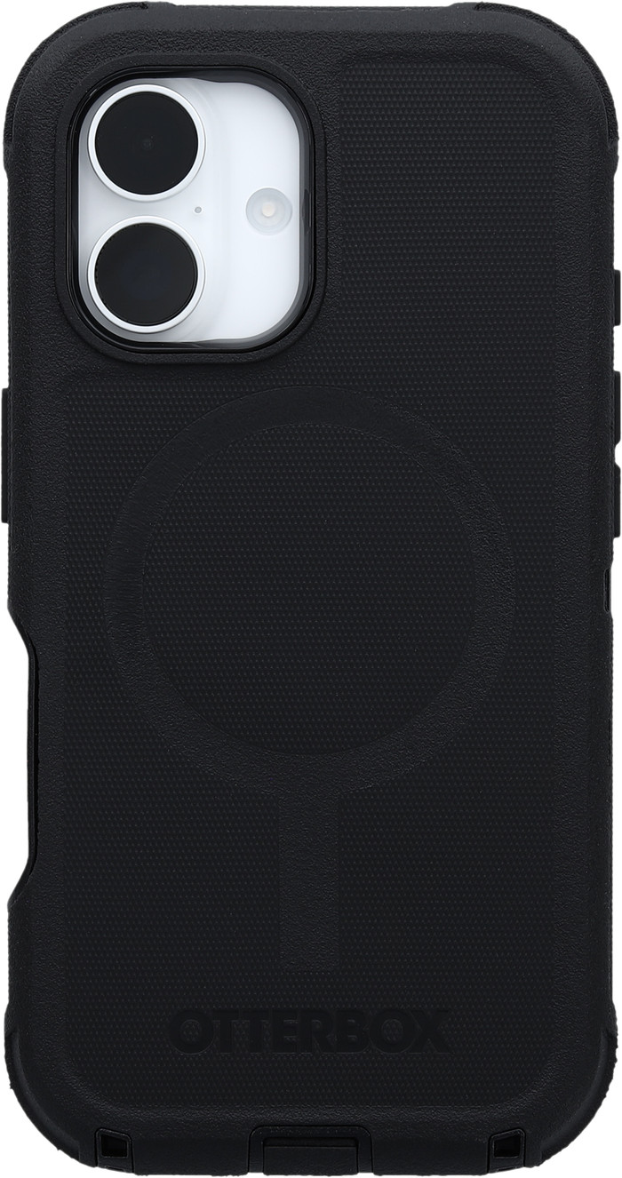 Otterbox Defender Apple iPhone 16 Back Cover Zwart Main Image